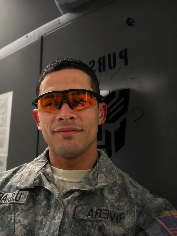 Edwin Rivera military service photo